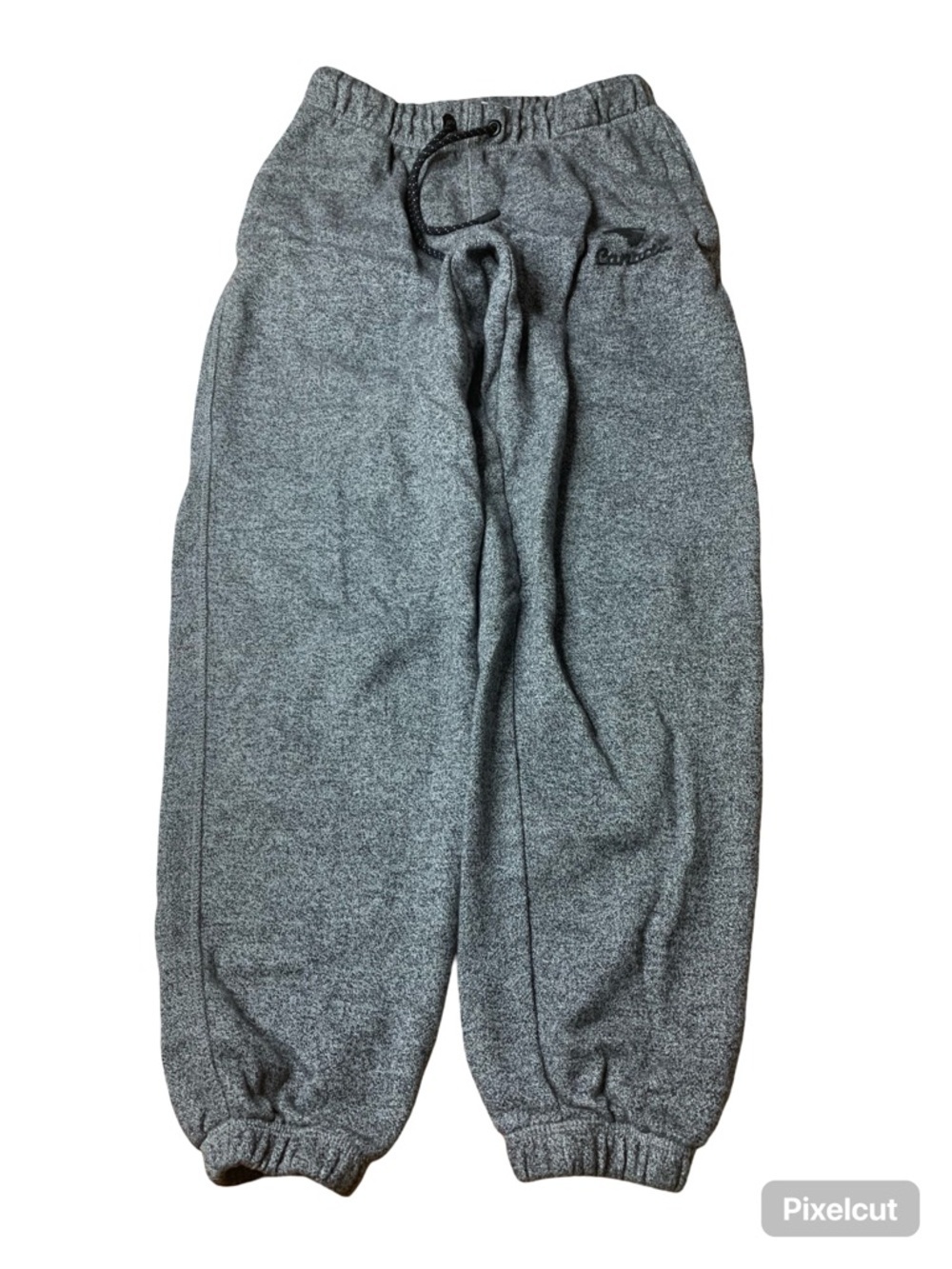 Canadiana Heather Gray Fleece Joggers Sweatpants - Size Small